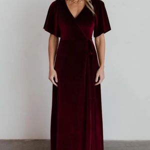 Baltic born velvet dress